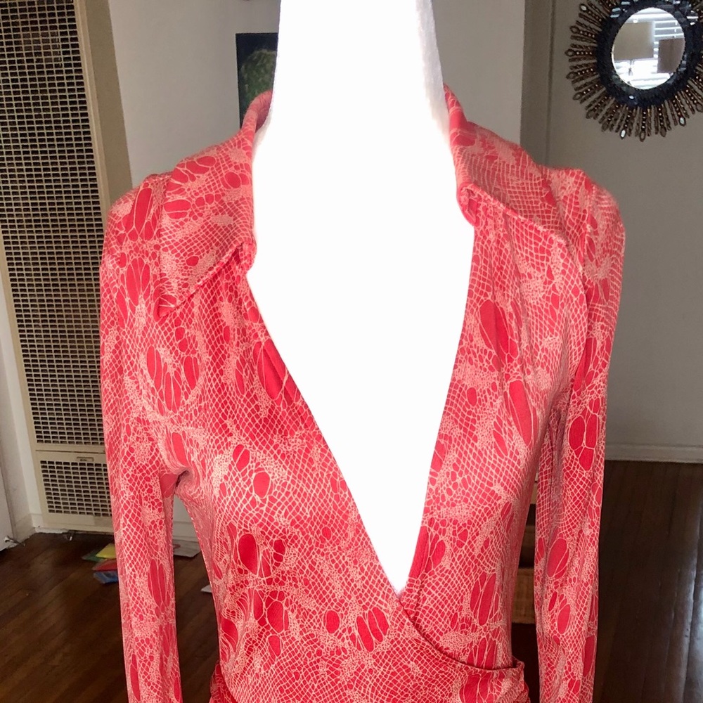 Vintage Diane von Furstenberg wrap dress